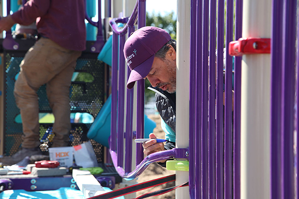 150 playgrounds celebration