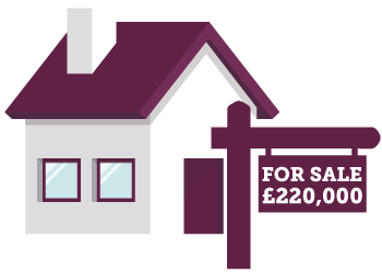 house graphic saving for a first home with a Foresters Lifetime ISA