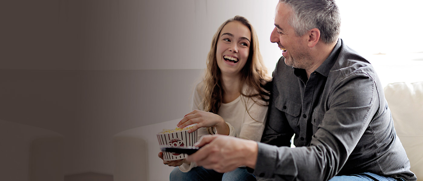Father talking to his daughter about her CTF