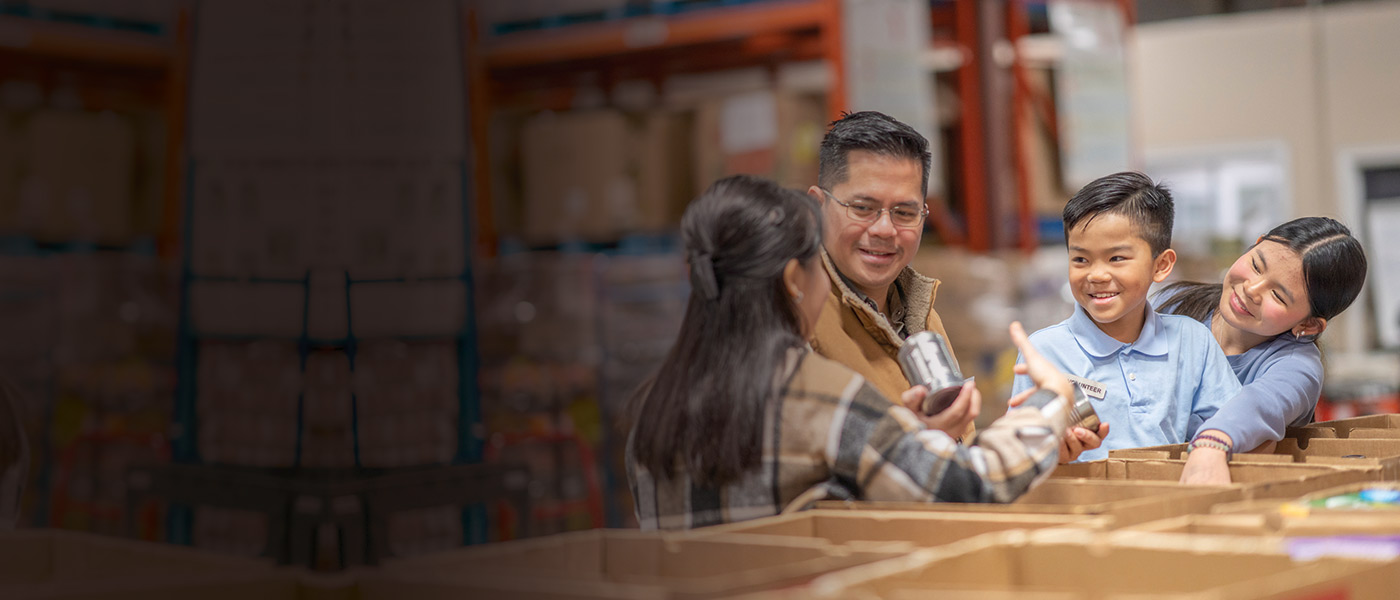 Foresters Care. Man and Woman wearing masks.