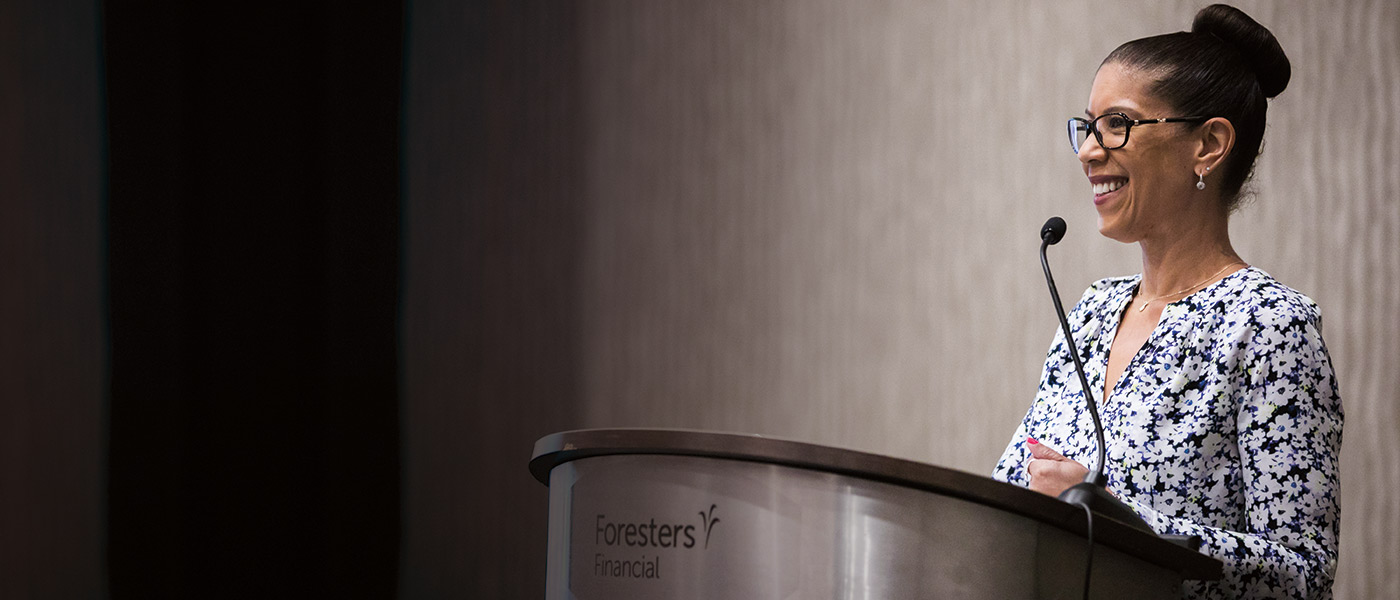 Making a difference Foresters member leader